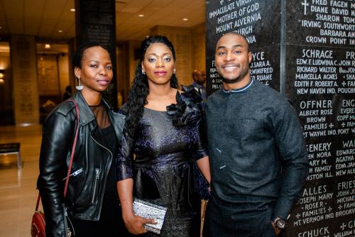 Mrs. Ngozi Agbontaen with friends