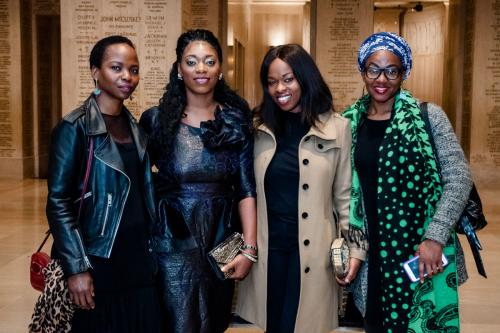 Mrs. Ngozi Agbontaen with friends